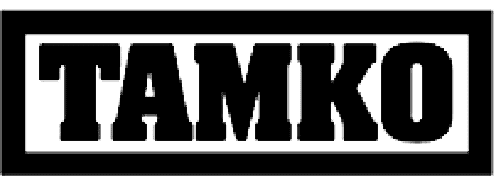 Logo for TAMKO, a roof shingle manufacturer